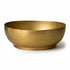 Serene Spaces Living Lightweight Antique Brass Decorative Bowl - Elegant Potpourri Catchall for Diwali Home Décor, Entryway and Dining Table, 2.75" Tall & 8" Diameter