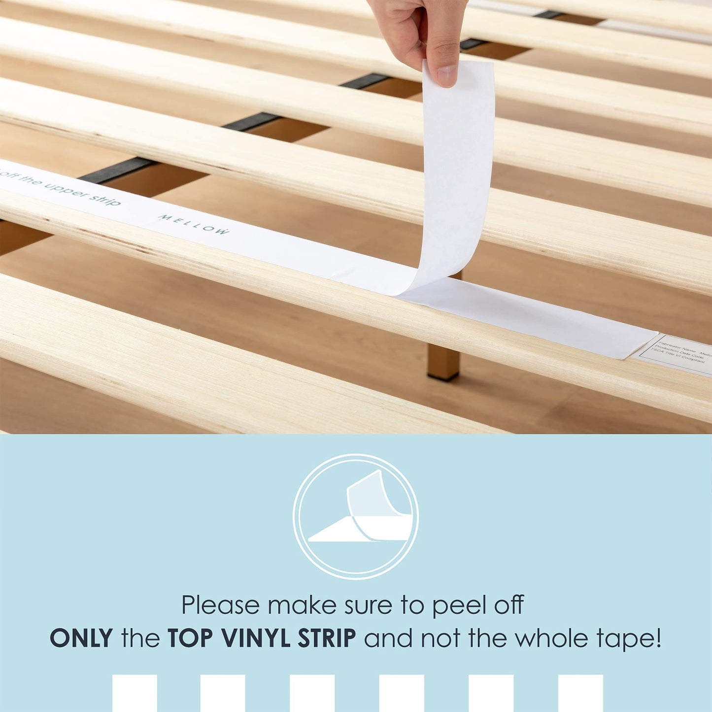 12 Inch Solid Wood Platform Bed with Wooden Slats, No Box Spring Needed, Easy Assembly, Queen, Pine